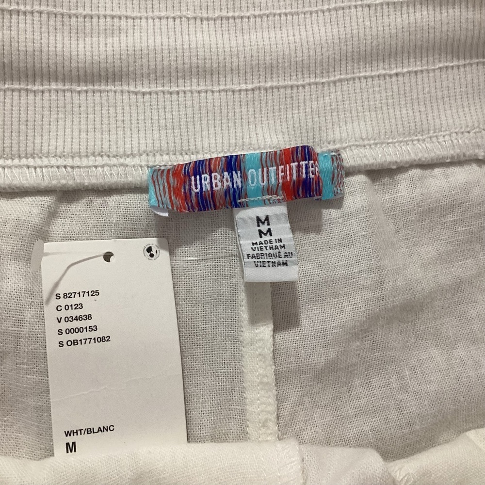 Urban Outfitters Wide Leg Linen Blend Pants Size Medium NWT - Picture 9 of 11